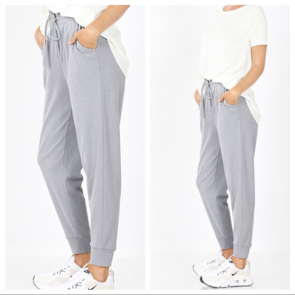 ✨LAST ONES✨Comfy Cozy 2 piece cotton jogger set - Picture 4 of 4